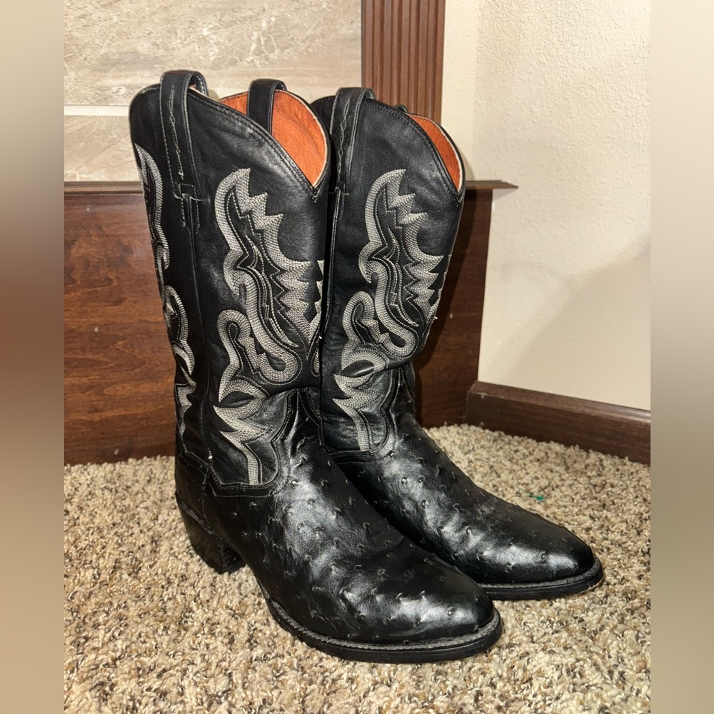 Dan Post - Tempe full quill ostrich boots

Size: 7.5 men’s